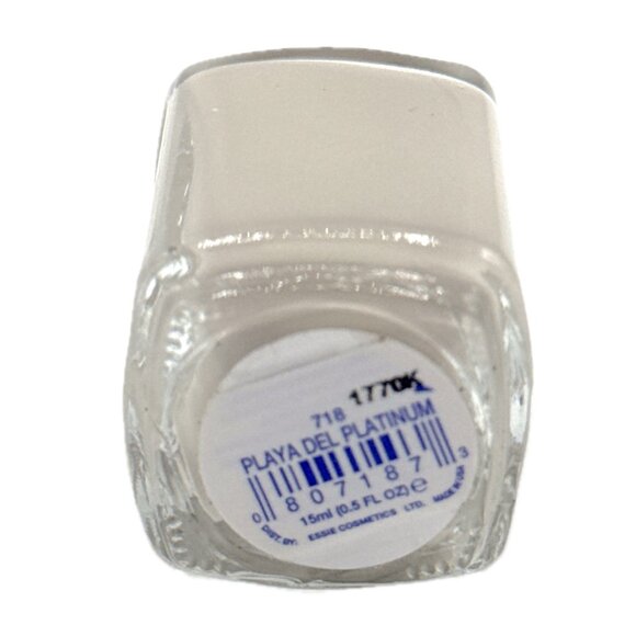 Essie PLAYA DEL PLATINUM #718 Nail Polish Lacquer - Picture 2 of 4